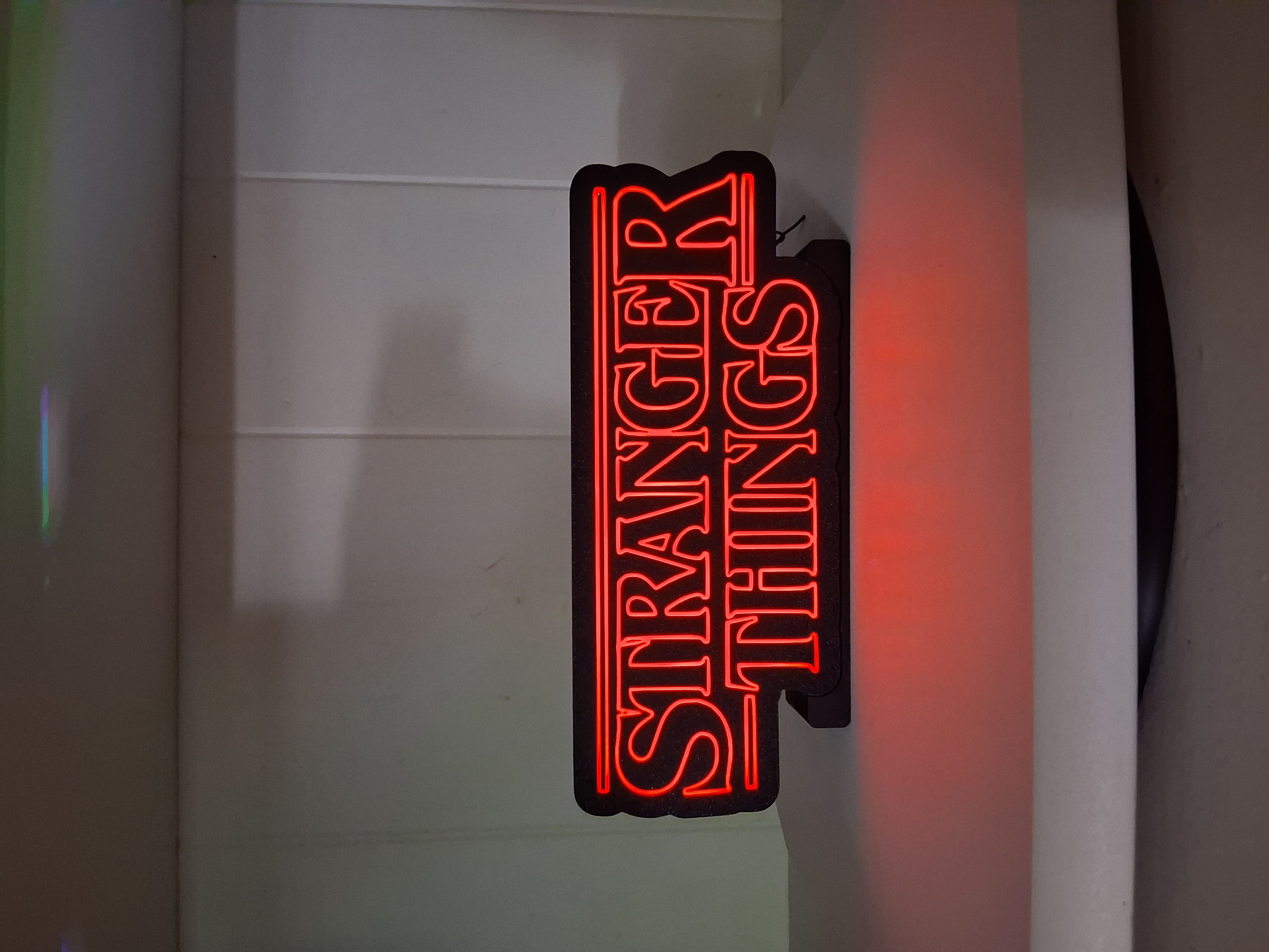 Stranger Things LED light box – custom 3D printed – Lit Layer Creations